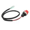Boat Outboard Engine Motor Start Stop Switch 45cm Cable Push Type Keyless Universal for Marines