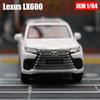 1/64 Lexus LX600 Miniaturmodell JKM Premium SUV Spielzeugauto Fahrzeug Freilaufräder Druckguss Zinklegierung Metall Sammlung Geschenk