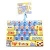 Interactive Keychain Accessory 26-Key Keyboard Fidget Toy, Cute Cartoon Clicky Clicker Toy with Portable Tool Keychain, Backpack Charm Pendant