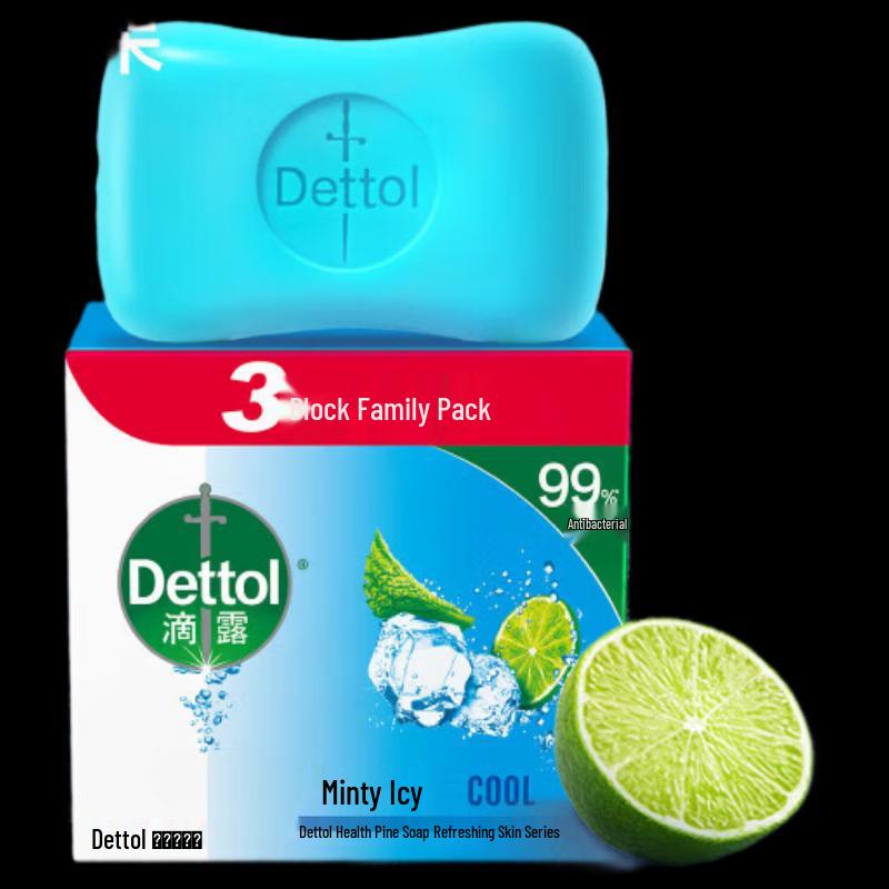 Dettol Mint Fresh Antibacterial Soap Bars