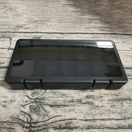 Pill Box Dust-proof Detachable 21 Grids 7 Days Weekly Pill Organizer for Supplement