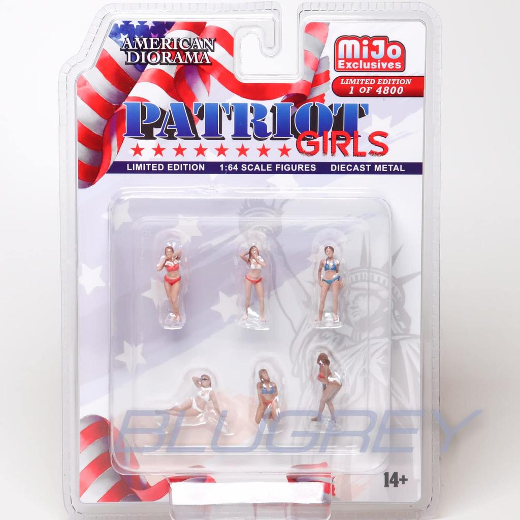 American Diorama 164 scale Patriot Girls figure, Mijo exclusive [product]