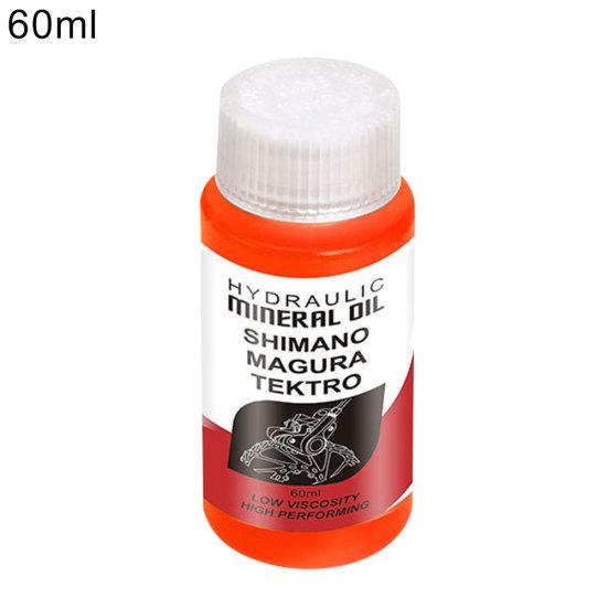 60ml Bicycle Brake Mineral Oil System Fluid Cycling Mountain Bike Accessory