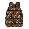 Tenuki Tanuki Backpack Student Boys Girls BookBag Children School Bag Laptop Shoulder Bags for Men Women
