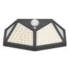 Solar Lights IPX65 Waterproof 3 Lighting Modes Human Body Induction Solar Wall Lamp for Garden Corridor