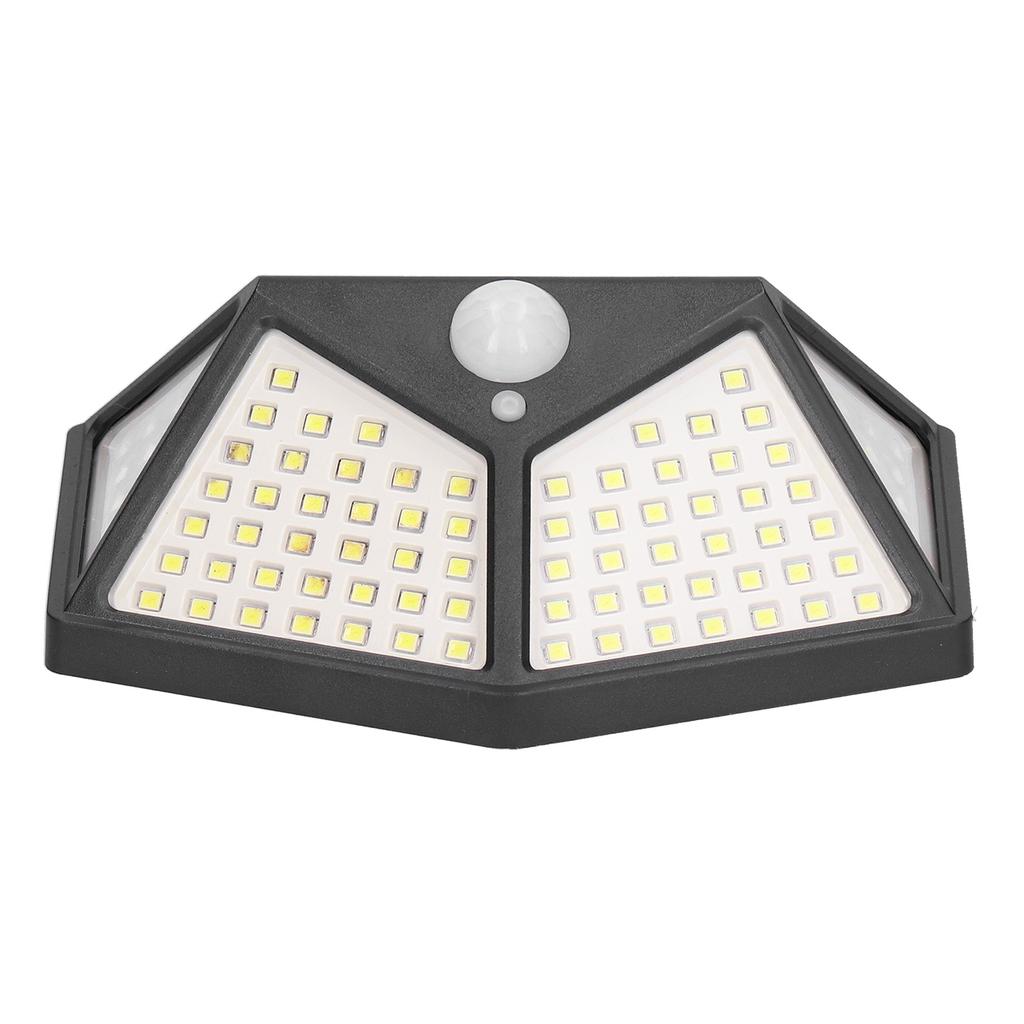 Solar Lights IPX65 Waterproof 3 Lighting Modes Human Body Induction Solar Wall Lamp for Garden Corridor