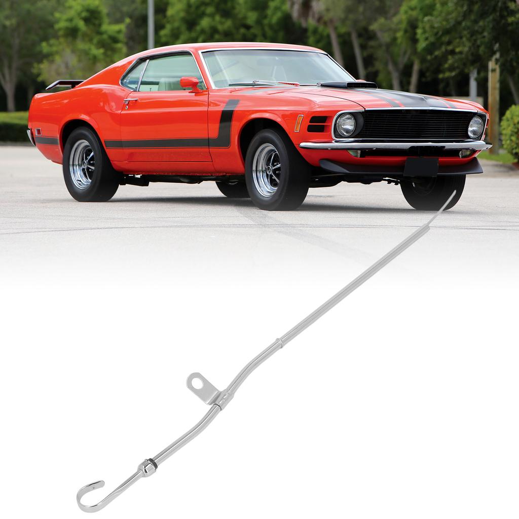 Engine Oil Dipstick Tube Stainless Steel Fluid Oil   Dipstick Tool Replacement for   302 351C C and Engine