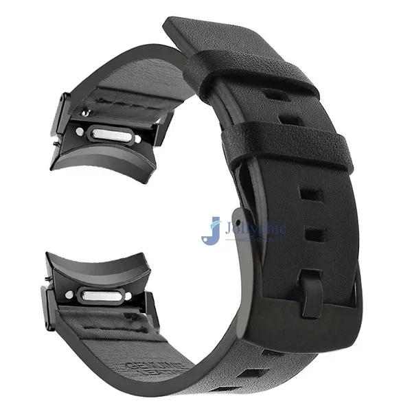 

Кожаный ремешок без зазоров для Samsung Galaxy Watch 7 6 Classic 47 мм 43 мм 6/5/4 40 мм 44 мм 5Pro 45 мм Аксессуары для ремешка с быстрой фиксацией Watch 6 classic 47mm