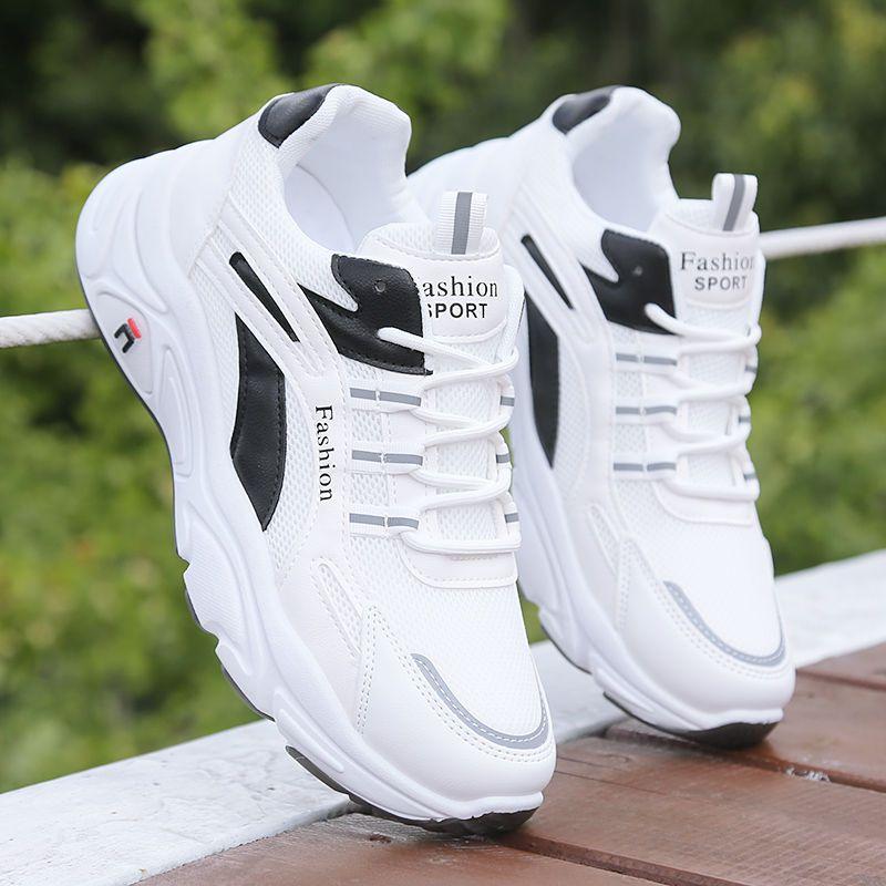 Daddy shoes men's net shoes 2026 summer new shoes men's casual sports shoes versatile breathable white shoes