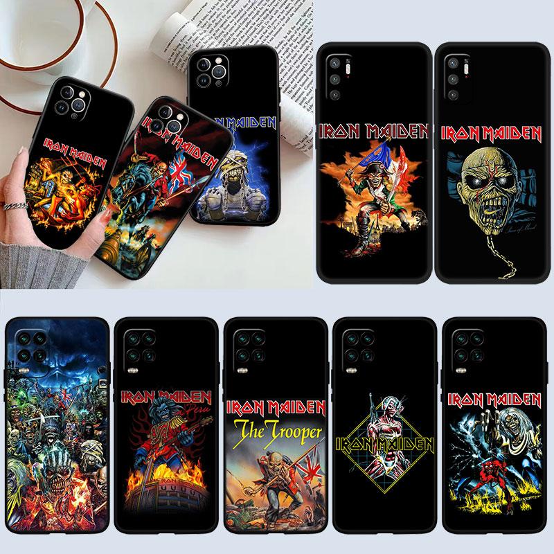 I-Irons Rock M-Maidens Case for Samsung A11 A12 A13 A15 A52S A53 A55 A56 A70 A71 A72 A73 F06 F16 F56 S10 Plus S10e