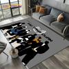 3D Wu T-TANG Clans Hip Hop Sign Rap Carpet Rug for Bedroom Living Room Home Sofa Decoration,Children Play Large Decor Floor Mat