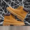 Autumn New Men's Boots Genuine Leather Classic Worker Boots Men's Worker Boot