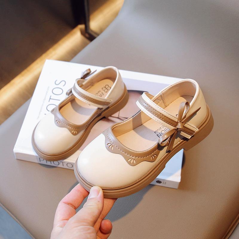 Autumn New Little Girl Retro Princess Shoes Fashion Doug Shoes