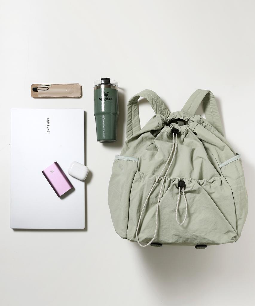 Yellowstone Cargo String Backpack - Mint