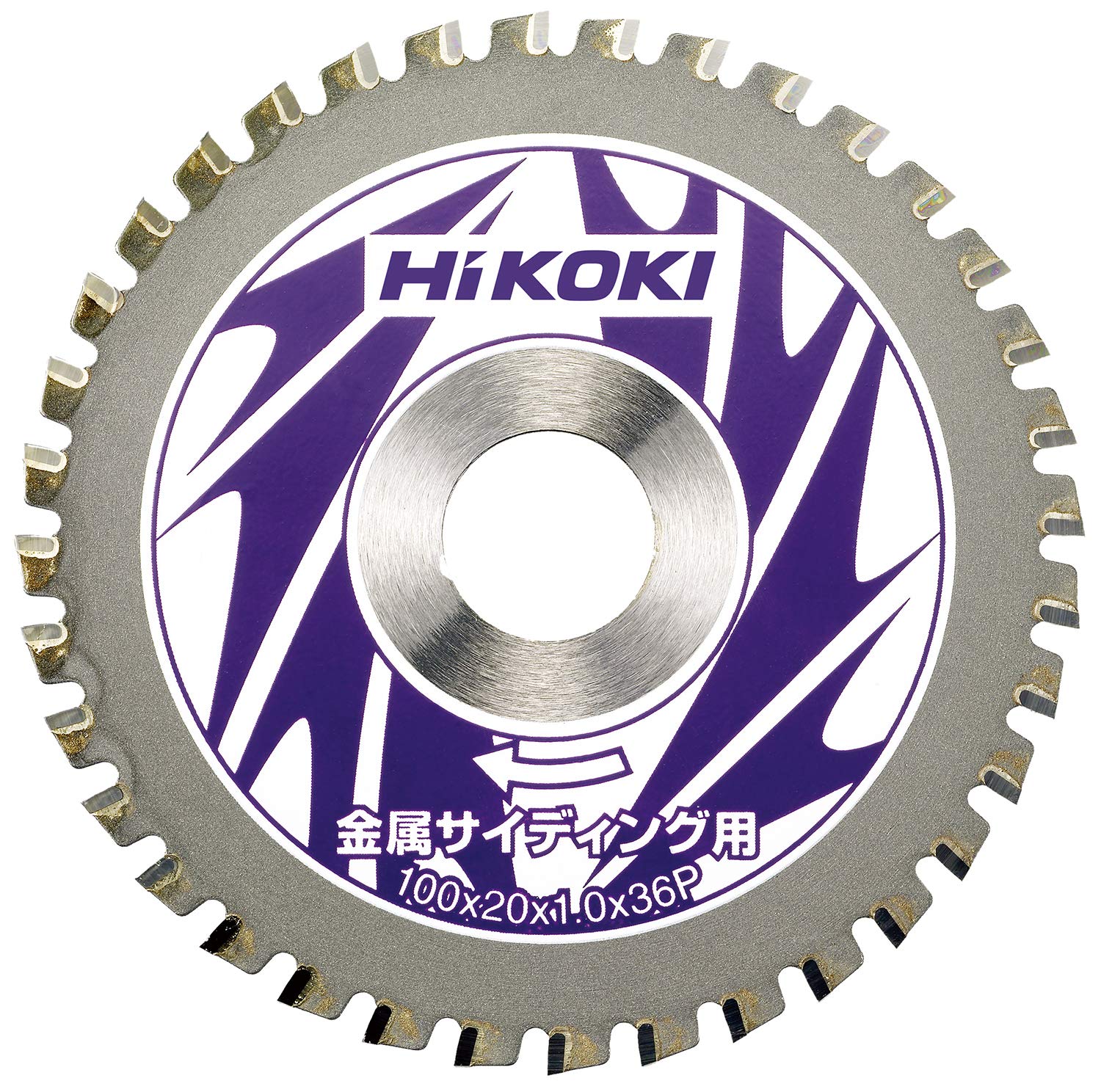 

Пила по металлу HiKOKI Chip Saw 100 мм x 20 36 лезвий (для сайдинга) 0032-8544