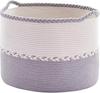 Large Cotton Rope Woven Basket, Laundry Basket, Toy Storage Basket, Storage Basket, Home Children's Storage Basket, Blanket Basket