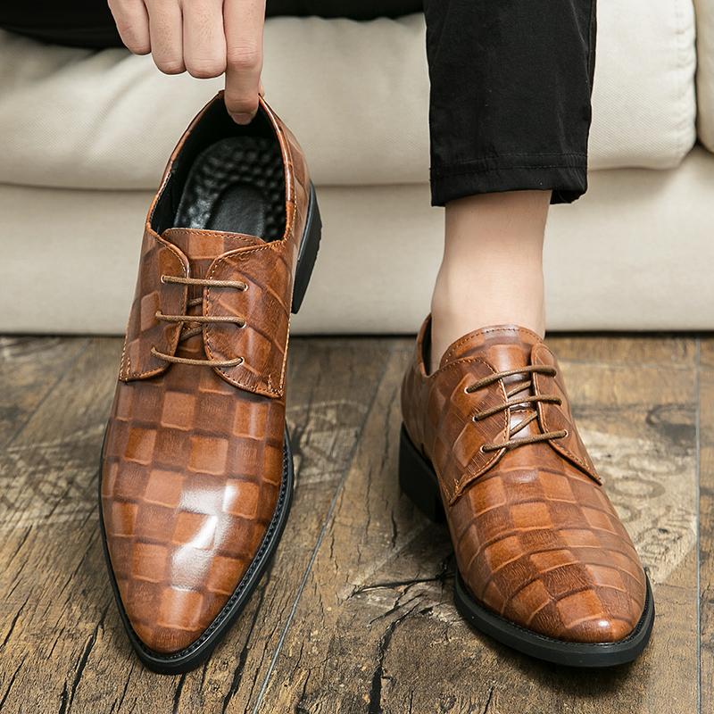 Groom and Groomsman Shoes Fashionable New Designer Style Leisure Business Party Daily Adult Office Shoes Plus Size 38-48