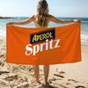 Fashion Orange A-Aperol S-Spritz Brand Towel Beach Towel Oversized Quick Dry Towel Absorbent Soft Swim BeachTowels for Men Women