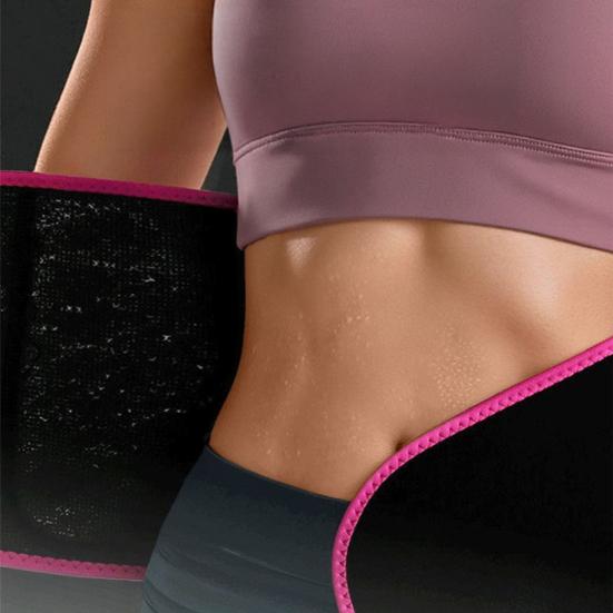 Waist Trainer Belt Sweat Band Men Women Sweat Enhancing Lower Belly Fat Sauna Waist Trimmer Body Shaper Slimming Belt Stomach Wrap
