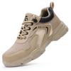 Fashion Summer Breathable Safety Shoes Lightweight Work Shoes for Men Women Working Boots with Plastic Toe Insulation 10KV Work Sneakers