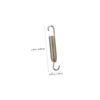 BELLIFFY 6pcs Spring Bike Motorcycle Car Motorcycle Swivel Spring Tension Spring Muffler Spring Exhaust Spring Stainless Steel Silver