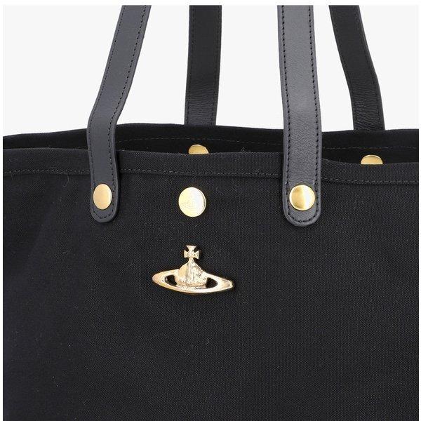 Vivienne Westwood Canvas Utility Small Shopper Tote Bag 4205007nu