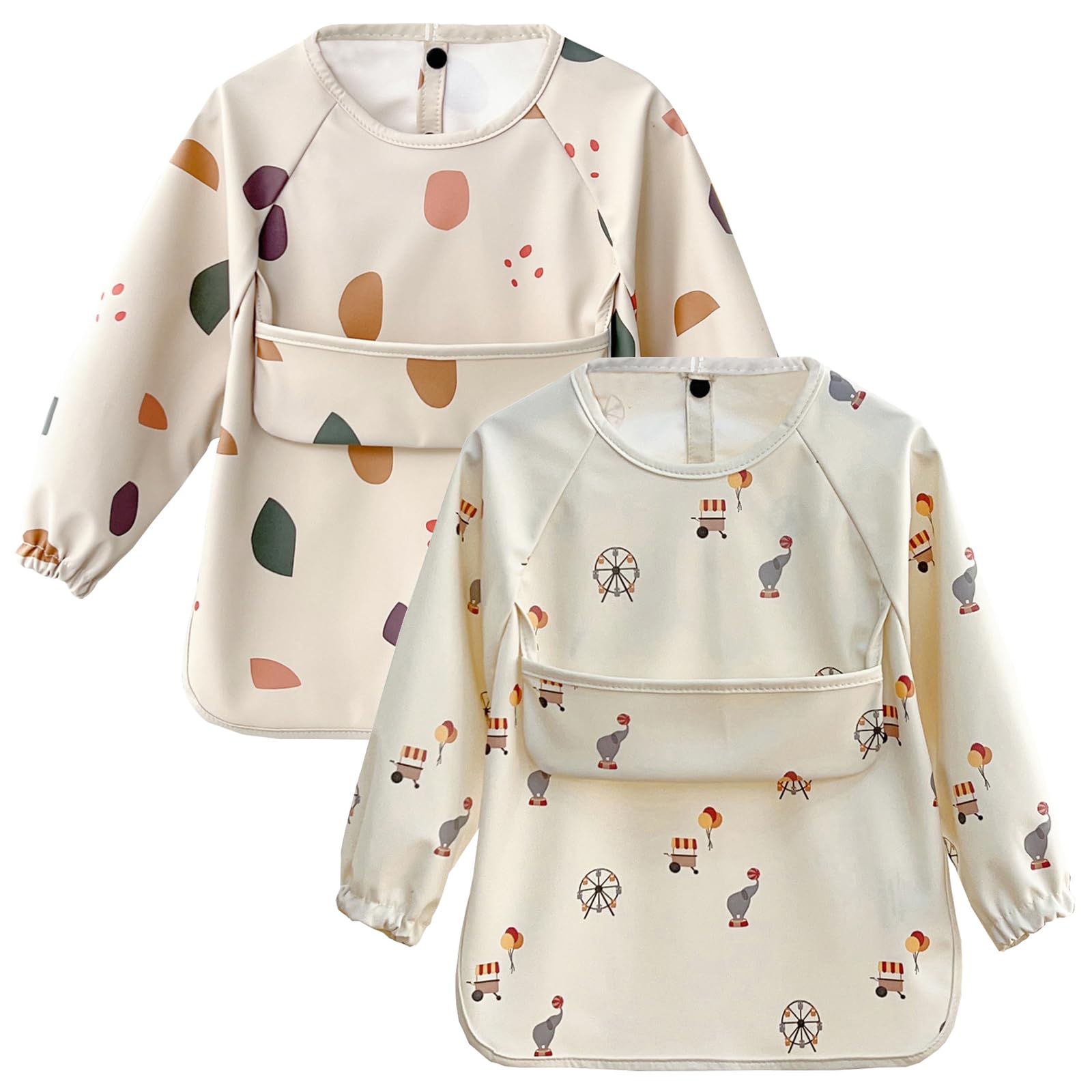 

Детское питание Длинный Набор для еды для малышей Детское питание Малыш 1 год 2 года 3 года 4 года 5 лет 6 лет Детский сад [GoUseGo] Фартук, Рукава,