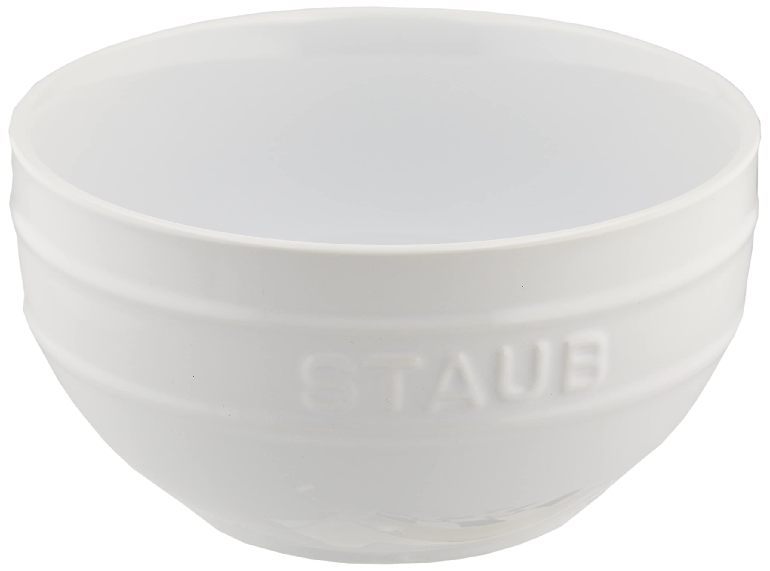 

staub White Ceramic Bowl Microwave Safe Japanese Bowls Bowl 14cm [Authorized Product] 40511-815 белый