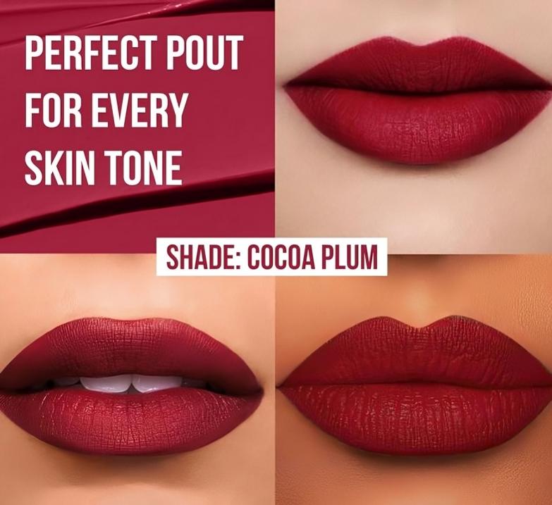 Insight Cosmetics Non Transfer Liquid Lipstick, Matte Texture