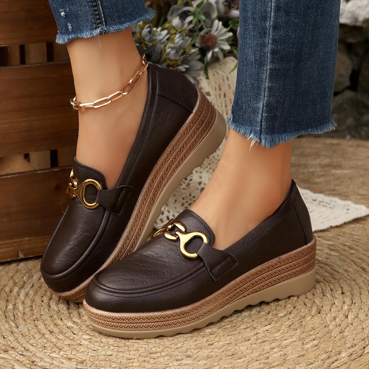 Fashion New Plus Size Le Fu Shoes Spring/autumn Round Toe Comfortable Thick Sole Non Slip Casual Sports Shoes for Women Comfortable Soft Sole Non slip 35