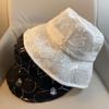 Elegant Lace Flower Fisherman Hat For Women, Breathable Mesh Sun Hat With Outdoor Sun Protection