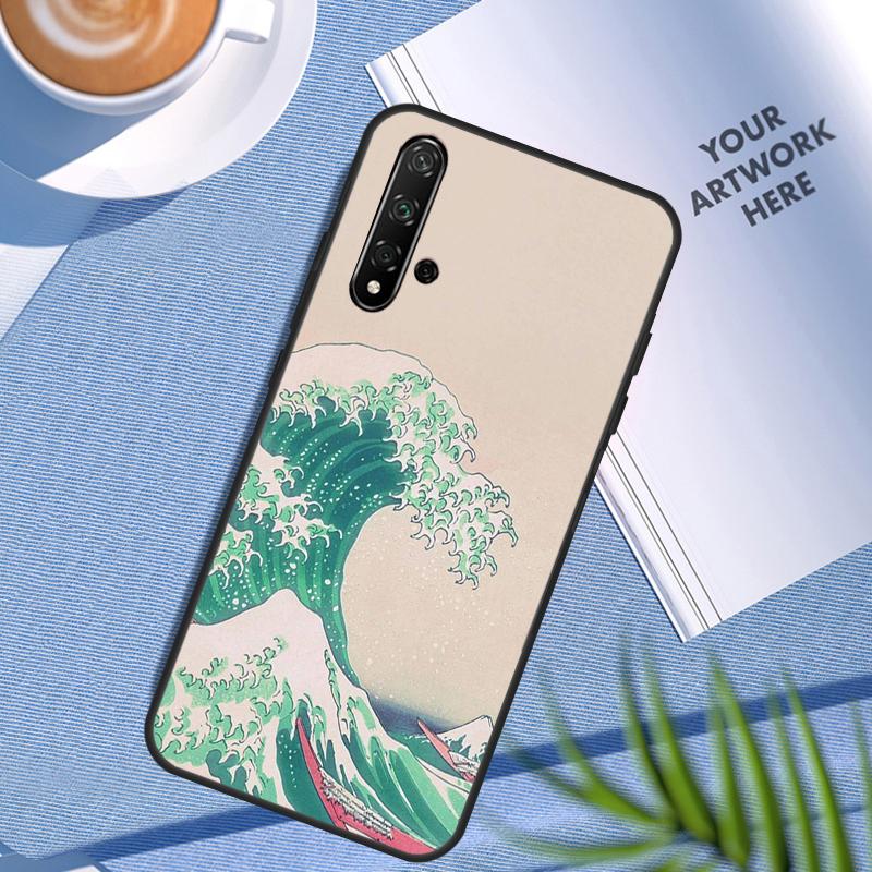 Great Wave Off Kanagawa Japan For Huawei Nova 3i 7i 8i 11 12i 10 9 SE Y60 Y61 Y70 Y72 Y73 Y90 Y91 P20 P30 Pro P40 Lite Case