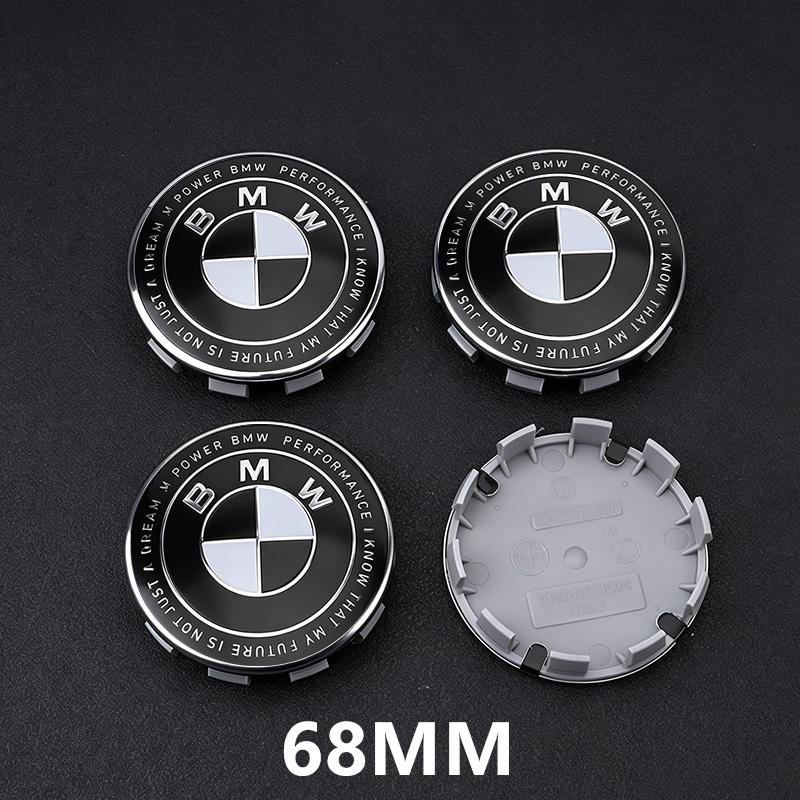 DECW8 4Pcs For Bmw 50th Anniversary E36 F20 E46 E39 E38 E90 E60 E87 E34 E53 X3 X5 X6 M2 Floating 68mm 56MM Car Wheel Hub Center Cap