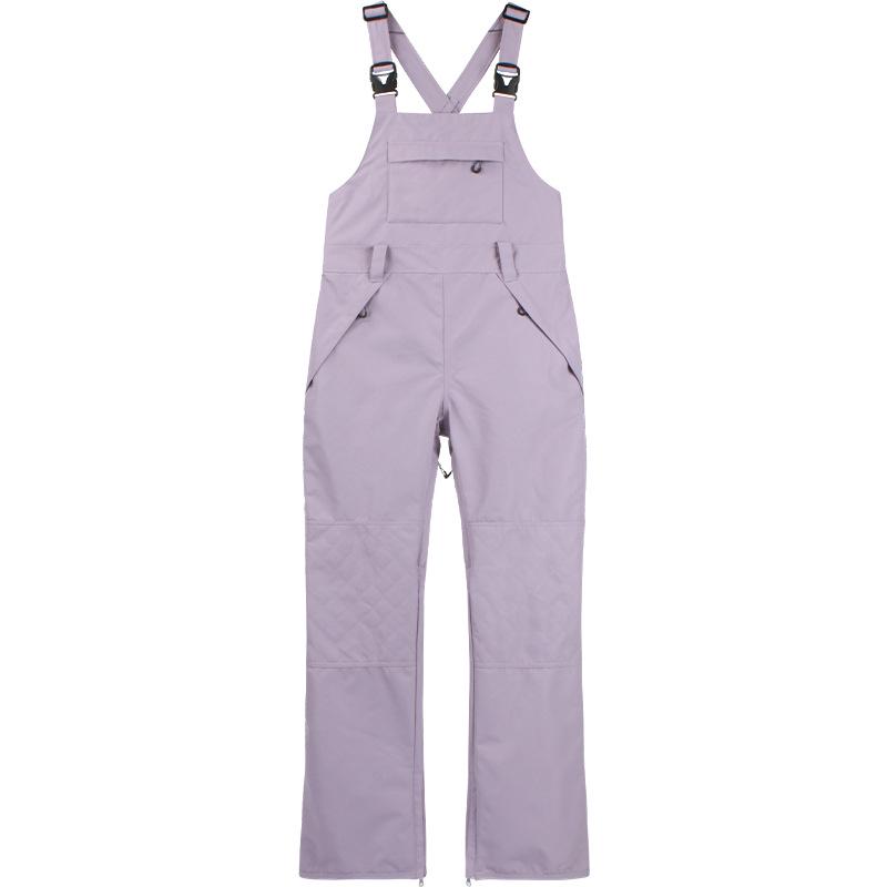 Women's Winter Waterproof Ski Overalls: Windproof, Wear-Resistant, One-Piece Snowboard Pants