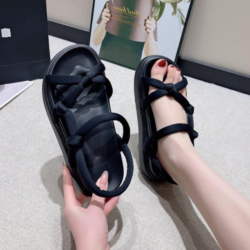 Damenmode Feenstil Plateausandalen