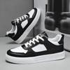 Leather Men Casual Sneakers Lightweight Mens Walking Running Shoes Outdoor Breathable Platform White Man Tennis Sports Shoes