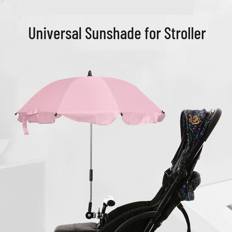 Universal Baby Stroller Sunshade Tricycle Umbrella