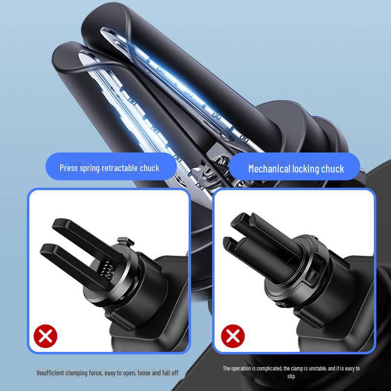 PISEN 360° Rotating Gravity Car Phone Holder for Air Outlet Navigation.
