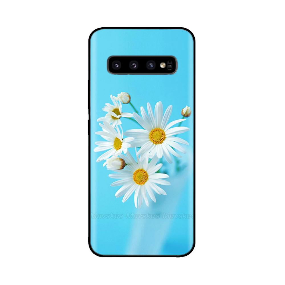 For Samsung S10 Plus Case S10 Silicone Fashion Back Cover Cases For Samsung Galaxy S10 S10E S 10 S10plus Protective Back Cover