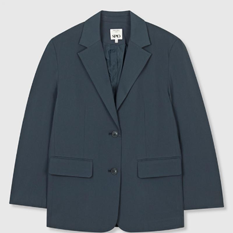 [spao] Basic Semi OverfiT JackeT  Spjkc23w11 T 