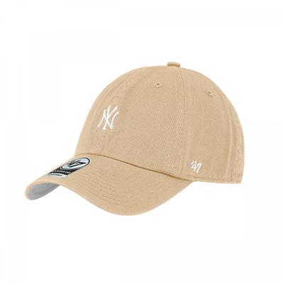 47 Brand B Bsrnr17gws Kh Ny New York Yankees Kleines Logo Baseballkappe