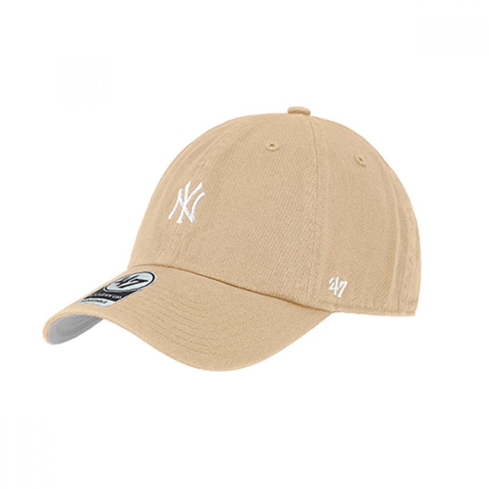

47 Brand B Bsrnr17gws Kh Ny New York Yankees Small Logo Ball Cap B-BSRNR17GWS-KH