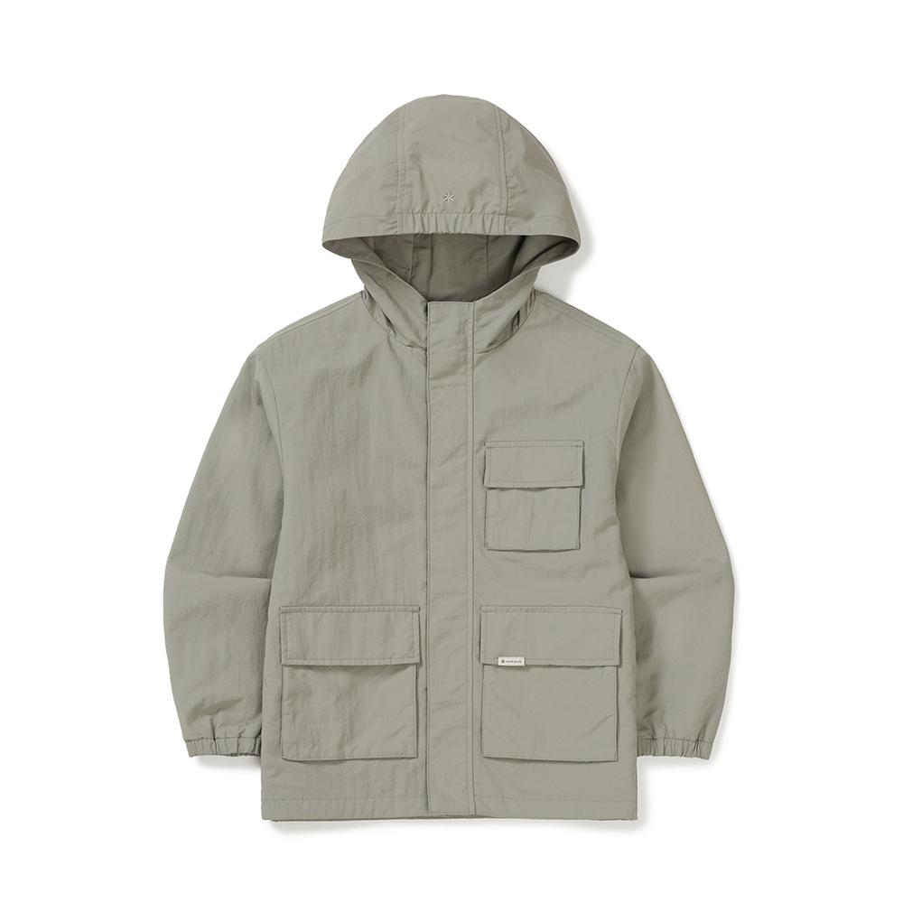 [Snowpeak] Kids Campl Windbreaker Fog Gray (S25SKCWB82) 125