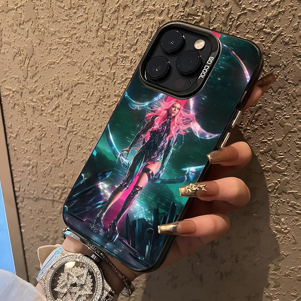 LADY-GAGA -MAYHEM Phone Case For 17 Air IPhone 16 Pro Max 15 14 Plus 12 13 X XS Max 11 Colorful Silver Cover