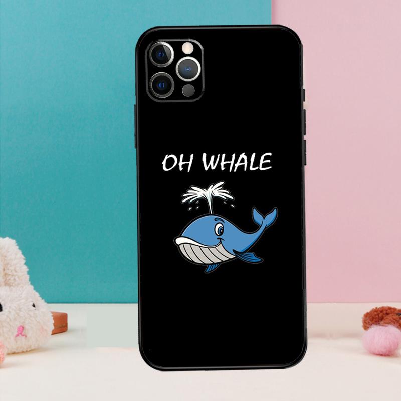 Wal Fisch Welle Meer Handyhülle Für iPhone 17 Air 16 14 13 12 11 15 Pro Max 12 13 mini 15 16 Plus 16e Hülle Coque