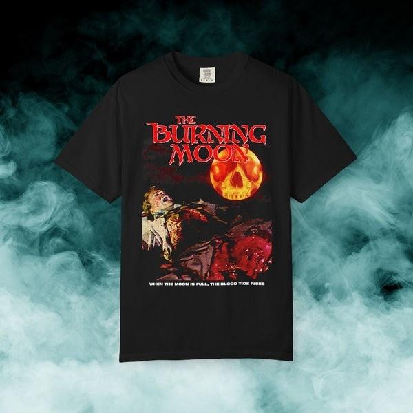 The Burning Moon Tee Unisex Short Sleeve Shirt S-5XL