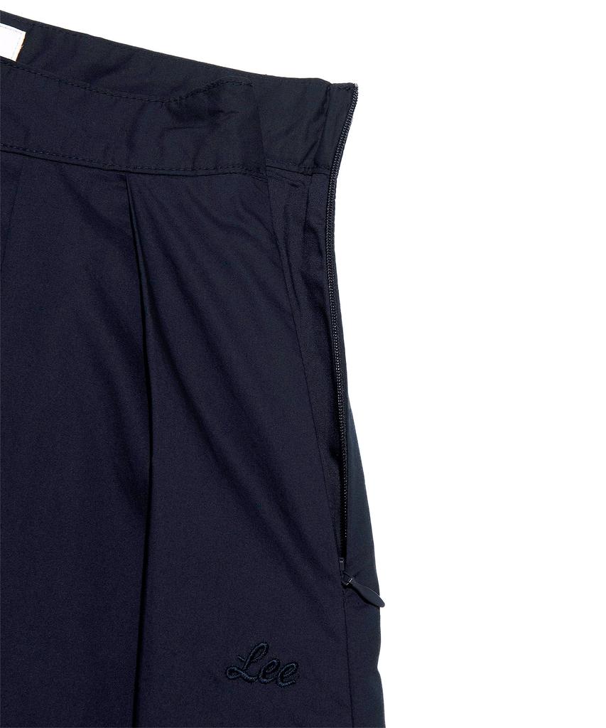 Lee Women'S Cotton Pleated Long Skirt Navy