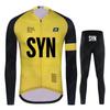 2026 Outdoor Cycling Clothing, Mountain Bike Long Sleeved Set, Spring and Autumn Quick Drying Breathable Cycling Pants Equipment,