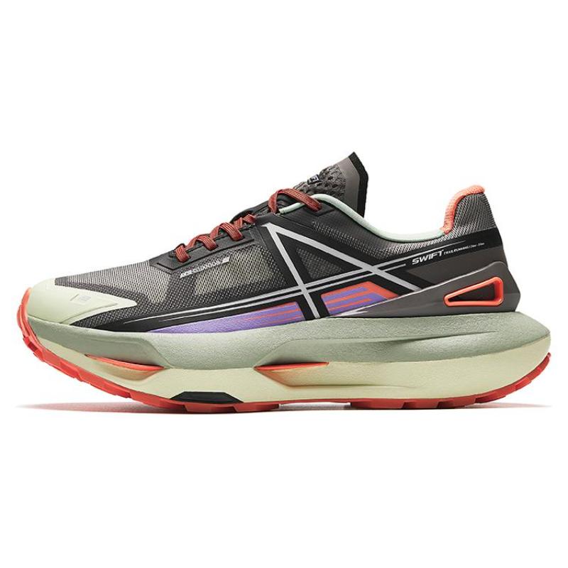 Anta Champion Series Cushioning Wear-Resistant Running Shoes Men s Gray Black Sneakers 112416601A-4 40