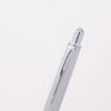 PARKER Multifunctional Pen Sonnet Stainless Steel CT Crystal Grayish Beige 3in1 Ballpoint Pen 4 Colors and Mechanical Pencil Gift Box Genuine Imported